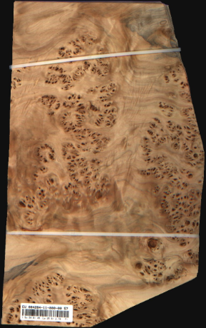 Mapa Burl, 24.3000